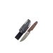 Za-Pas - Nóż Handie Stonewash Micarta Brown HAN-ST-M-BR
