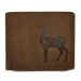 Skórzany portfel z motywem (Koziołek)
