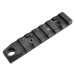 Strike Industries - Szyna LINK KeyMod / M-LOK - 7 Slots + QD - Czarny - LINK-RS-7-QD