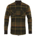 Koszula męska Harkila Pajala ciepła flanelowa - Green/brown (140102038)