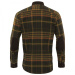 Koszula męska Harkila Pajala ciepła flanelowa - Green/brown (140102038)