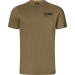 KOSZULKA HARKILA LOGO BAND S/S DARK ANTIQUE BRONZE (10295102000)
