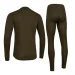 Komplet bielizny termoaktywnej DEERHUNTER Thermal Underwear - Tarmac Green (7786-379)
