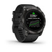 Zegarek Garmin Epix Pro (Gen 2) - Sapphire Edition 51 mm - Szary tytanowy z powłoką węglową (DLC) i z czarnym paskiem [010-02804-01]