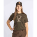 Koszulka Damska Pinewood Red Deer  - Green (3452)