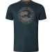 Koszulka HARKILA - Moose S/S t-shirt Dark Navy (10289500)