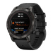 Zegarek Garmin Fenix 7 Pro - Sapphire Solar Edition - Carbon Gray DLC Titanium with Black Band [010-02777-11]