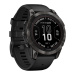 Zegarek Garmin Fenix 7 Pro - Sapphire Solar Edition - Carbon Gray DLC Titanium with Black Band [010-02777-11]