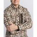 KOSZULA PINEWOOD WOLF 5329 - OFFWHITE/BROWN