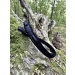 Pas skórzany NOBIL HUNTING Curea Lux + 2 sloty na naboje - Czarny