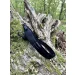Pas skórzany NOBIL HUNTING Curea Lux + 3 sloty na naboje - Czarny
