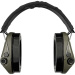 Słuchawki aktywne Ace Sordin, szara materiałowa opaska, zielone miseczki, żelowe wkładki - 75302-G-GYT-ACE