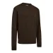 Sweter DEERHUNTER Harrington O-neck Knit - Brown Melange (8117-595)