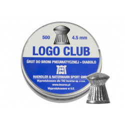 Śrut diabolo H&N Logo Club 4,5 mm 500 szt.