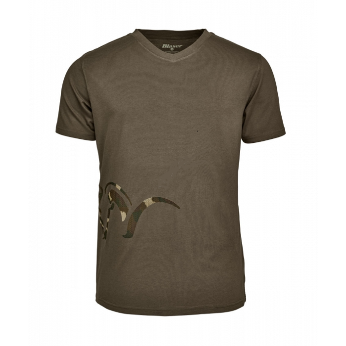 Koszulka Blaser Logo V-T-Shirt 118011-006/555